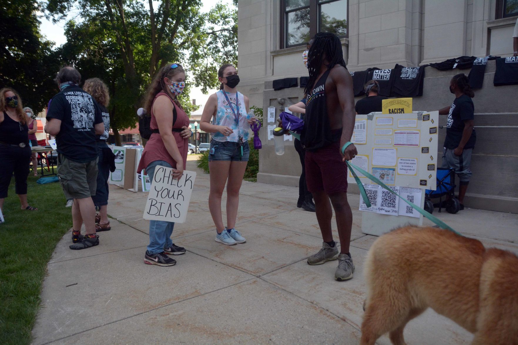 Black Lives Matter protesters educate, march in downtown Baraboo